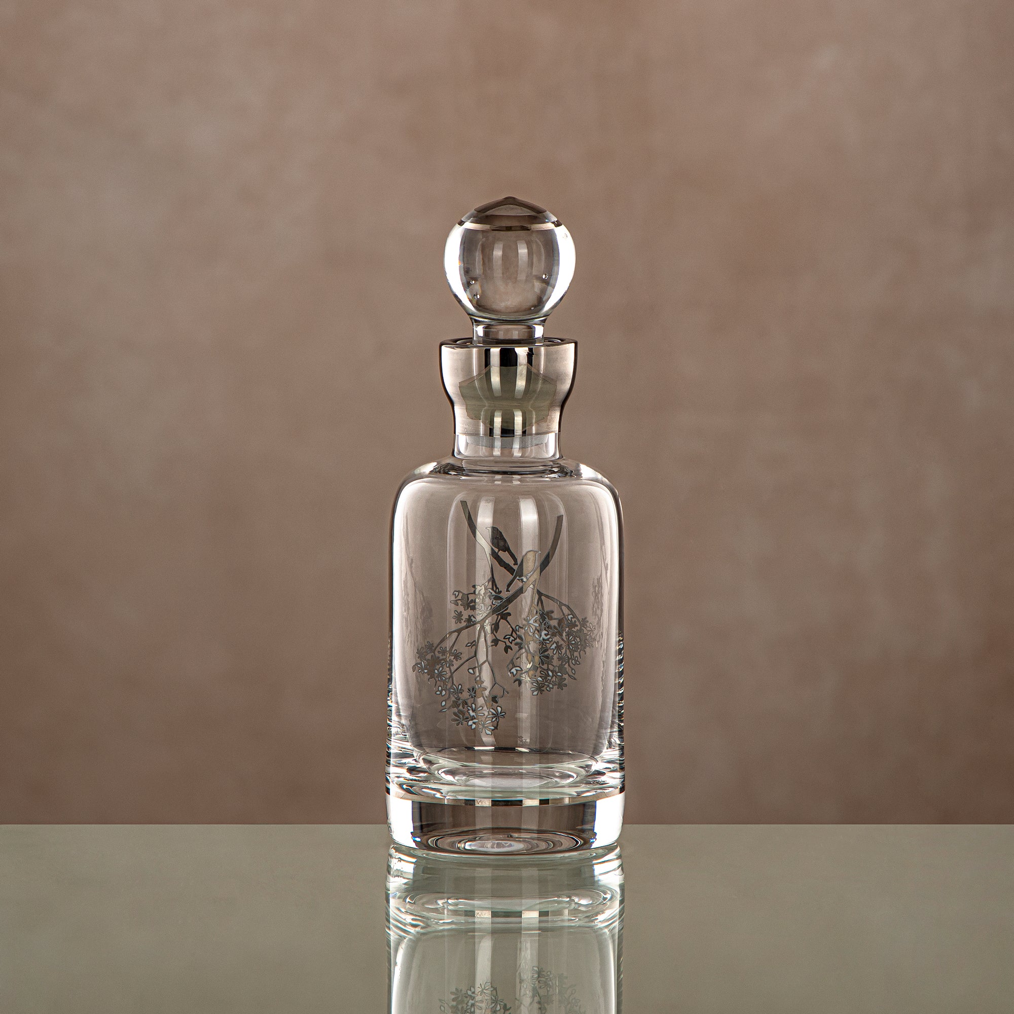 Almarjan Perfume Bottle Clear & silver 16.5 tola (0862P-XQZT-SIL) Gatherings, special occasions, Ramadan, eid