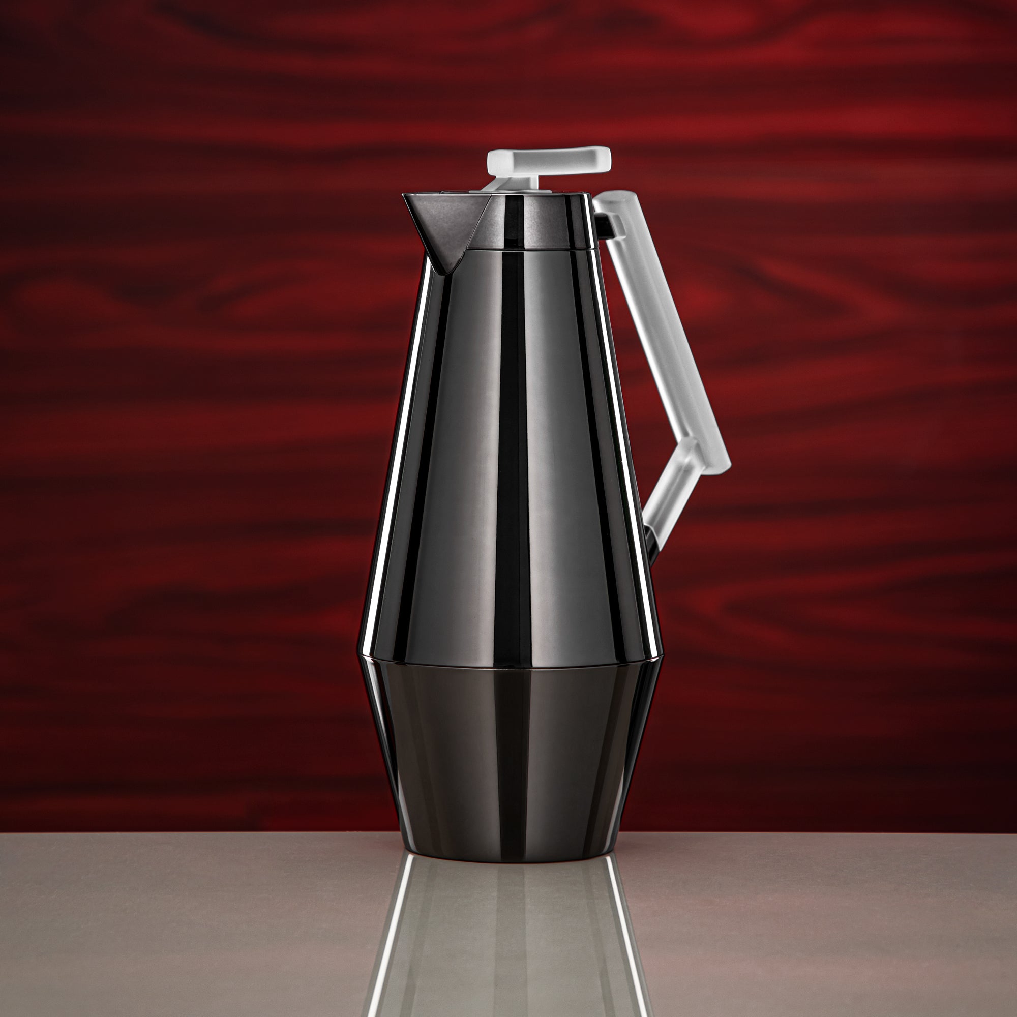 Almarjan Vacuum Flask Set 0.7L & 1L Gun Black & Frost