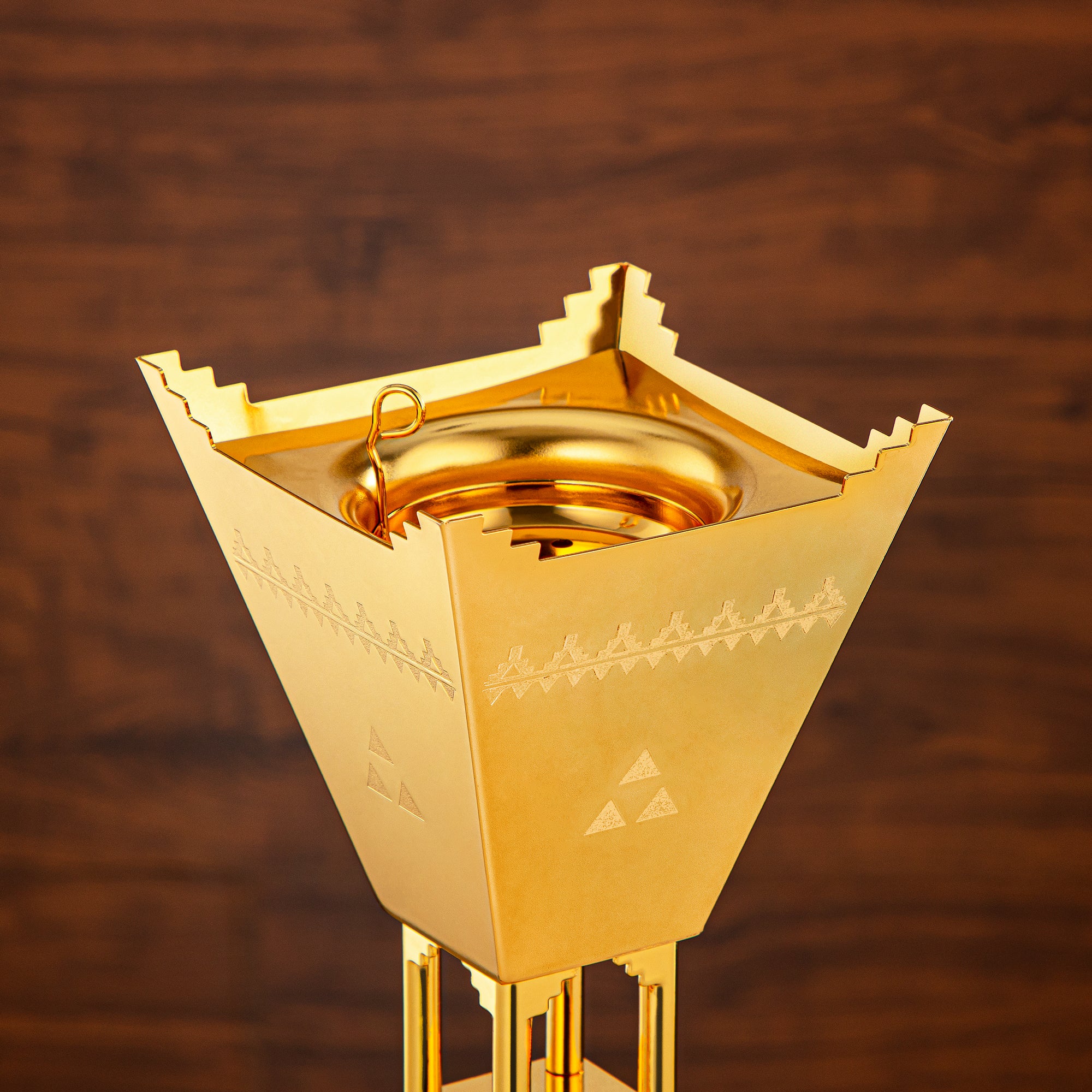 Almarjan 13 CM Incense Burner Gold - HT2411014