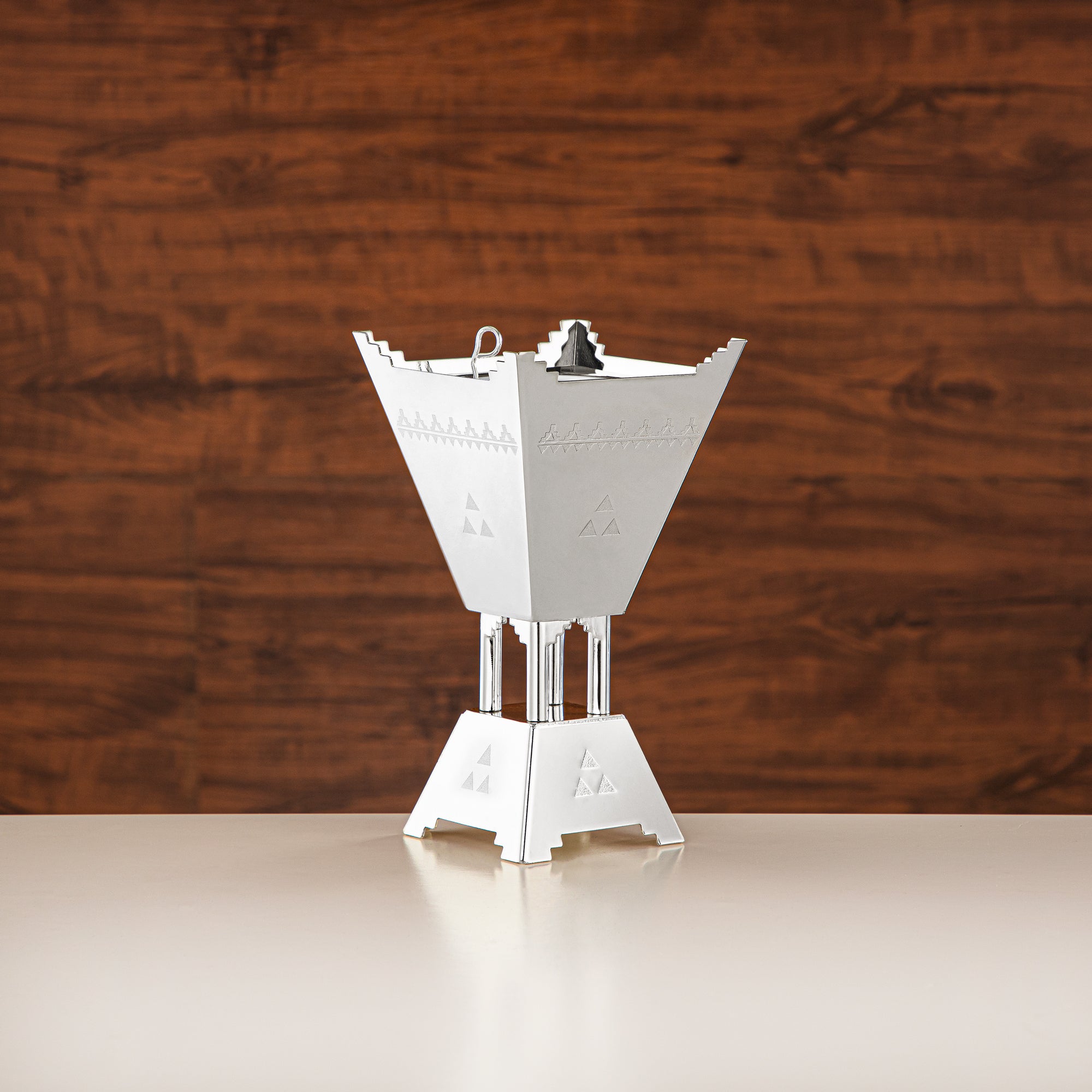 Almarjan 11 CM Incense Burner Silver - HT2411017