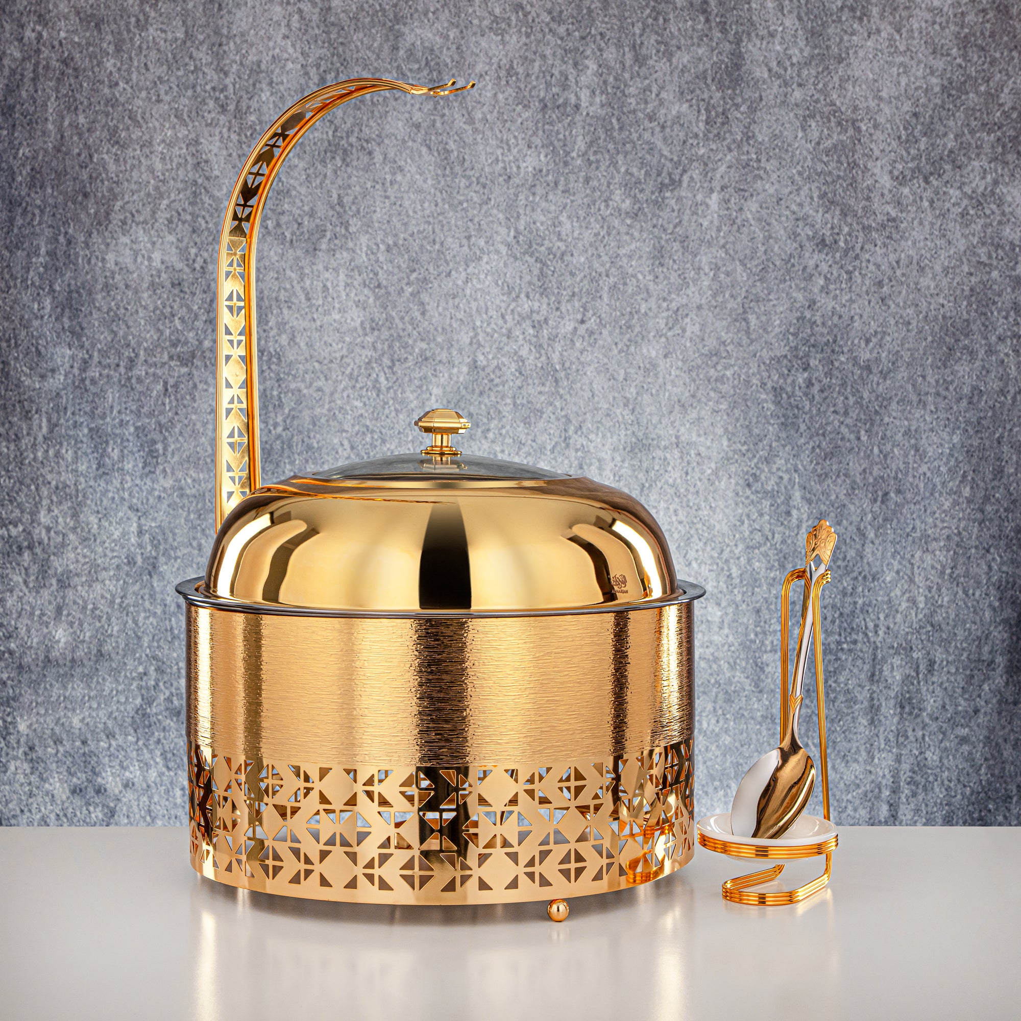 Almarjan 6500 ML Chafing Dish Gold - STS0013335