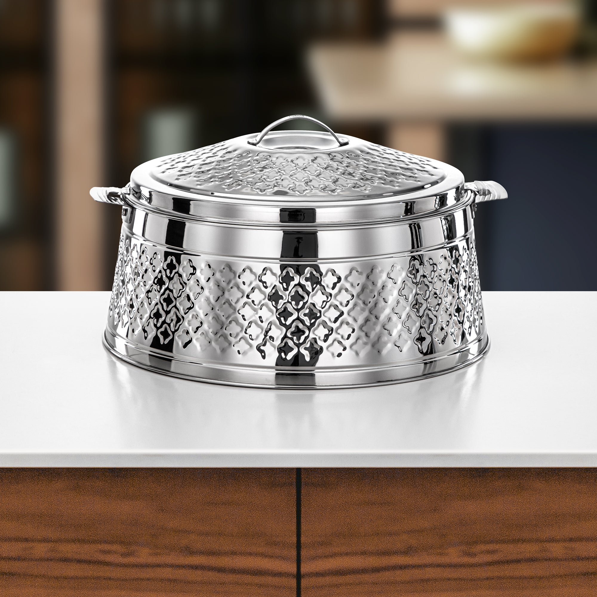 Almarjan Hot Pot 13000ml Silver (H25M11)