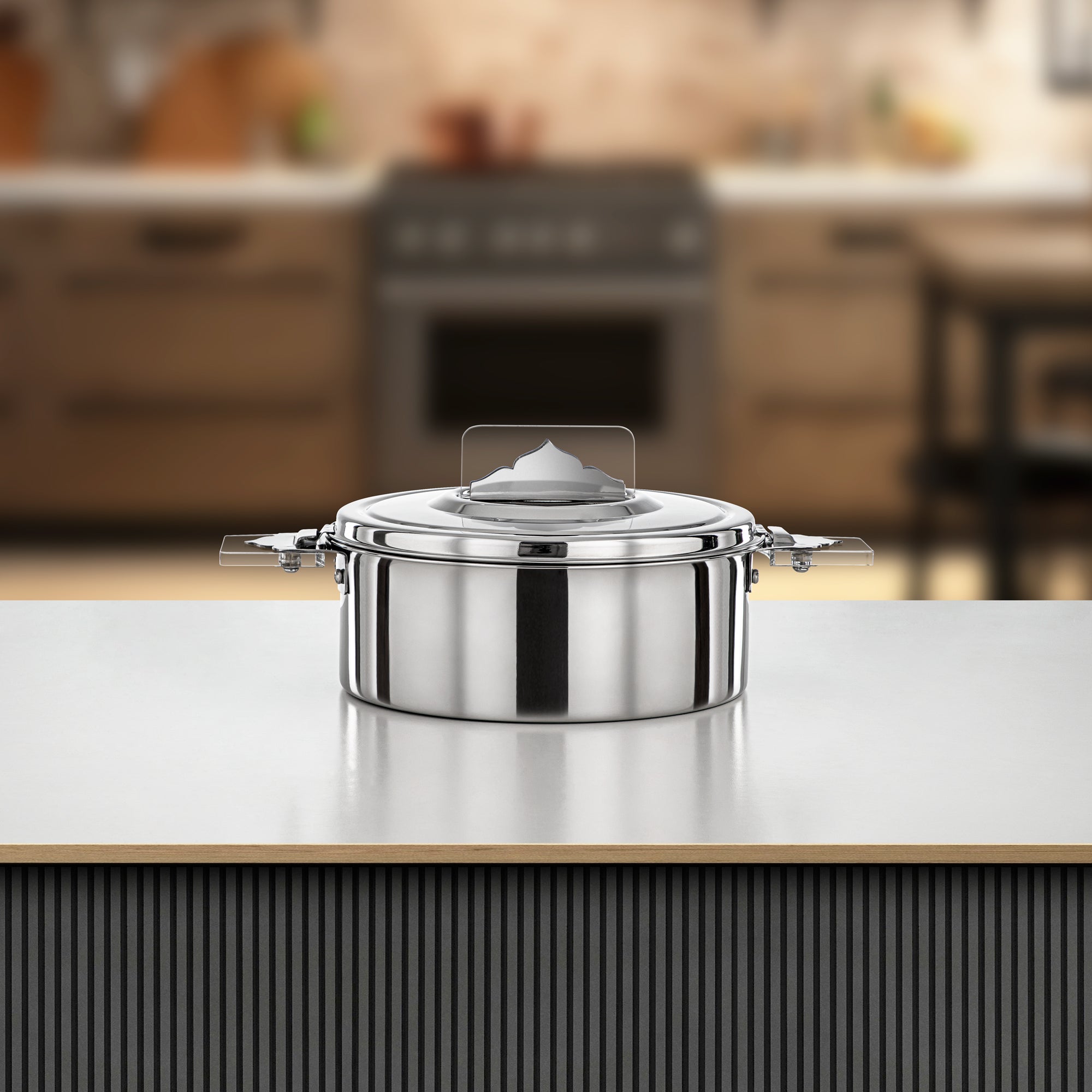 المرجان حرارات ستانلس ستيل، 25 سم (2500 مل)، فضي (H25P5) - مجموعة ديانا