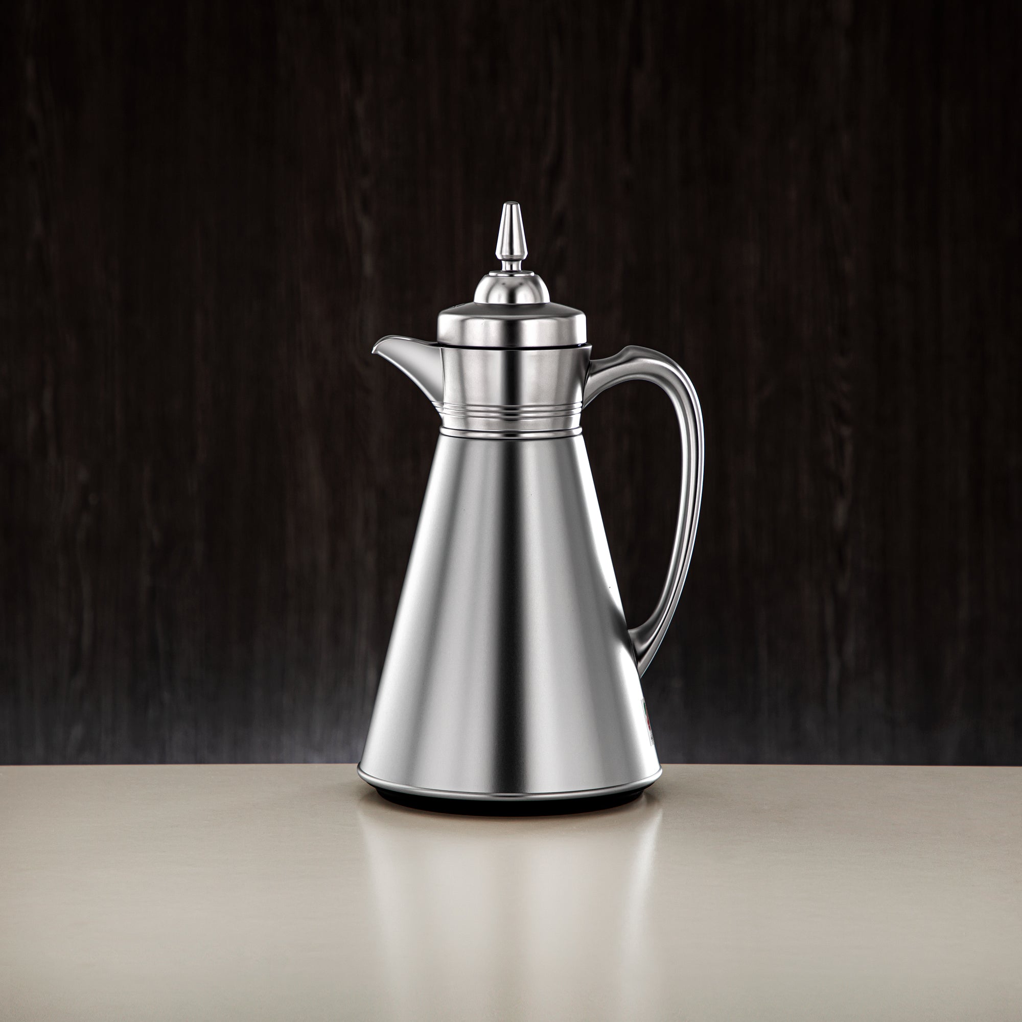 Almarjan Vacuum Flask Set, 0.7L + 1L, Matt Silver (UBC-A0700/B1000 E23) - Ramadan Serveware