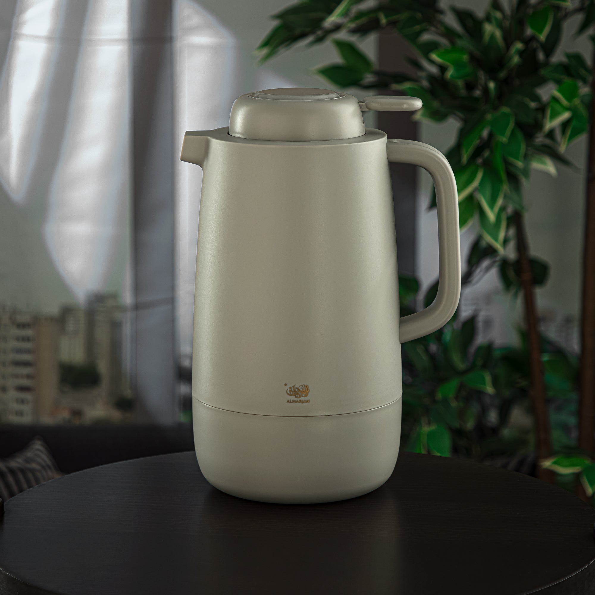 Almarjan 2 Liter Vacuum Flask Matt Soft Grey - UKM22-200 MSG