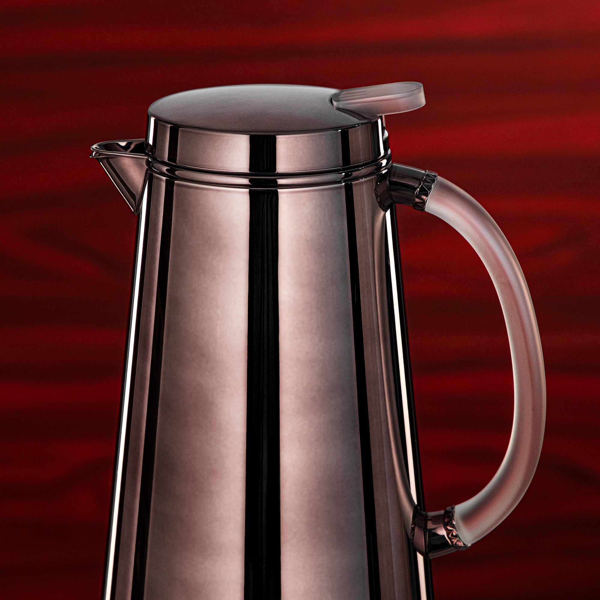 المرجان ترمس Metal 0.5 Liter Gun Black with Frost Handle (VOP-500 E10Y15) – تقديم أنيق | رمضان و التجمعات