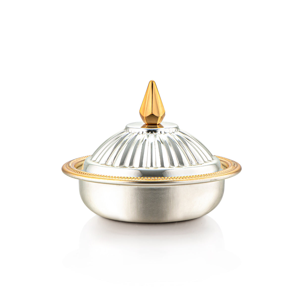 Almarjan 3 Part Sweet Stand Silver & Gold - HT211032