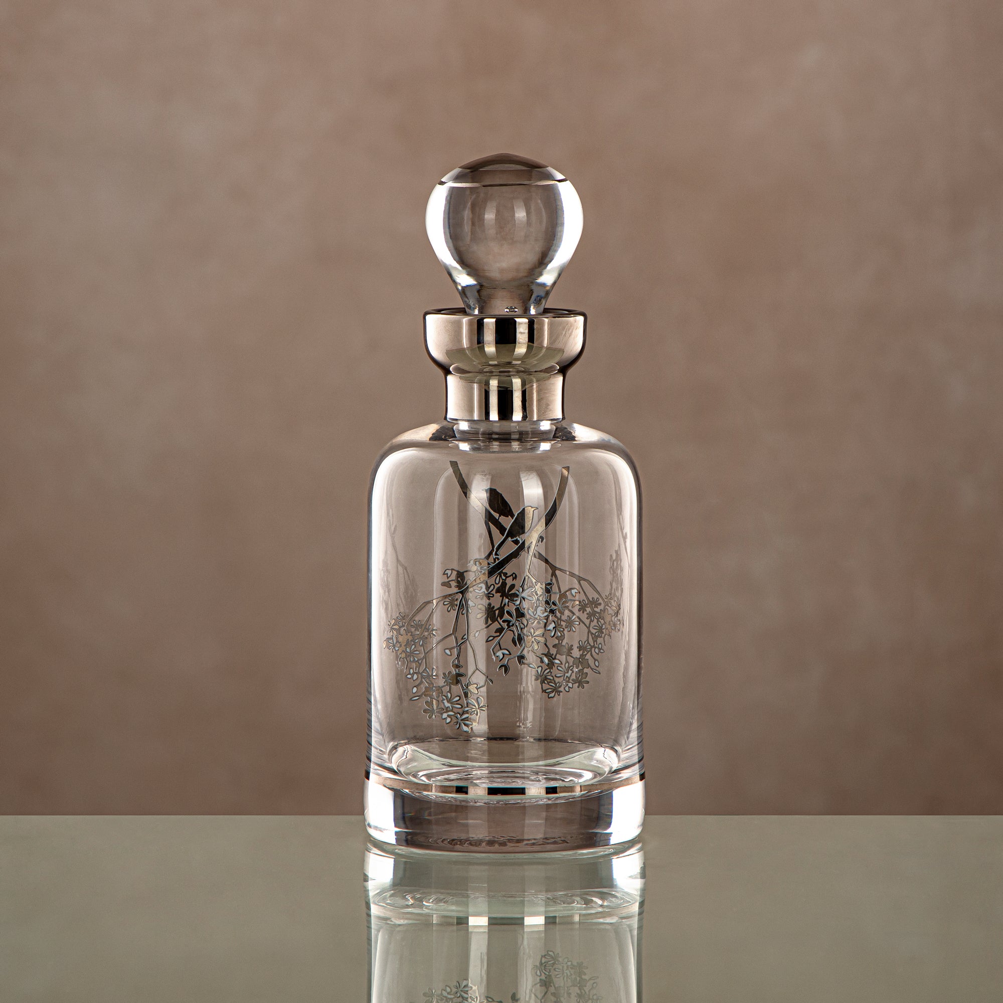 Almarjan Perfume Bottle Clear & silver 29 tola (0863P-XQZT-SIL) Gatherings, special occasions, Ramadan, eid