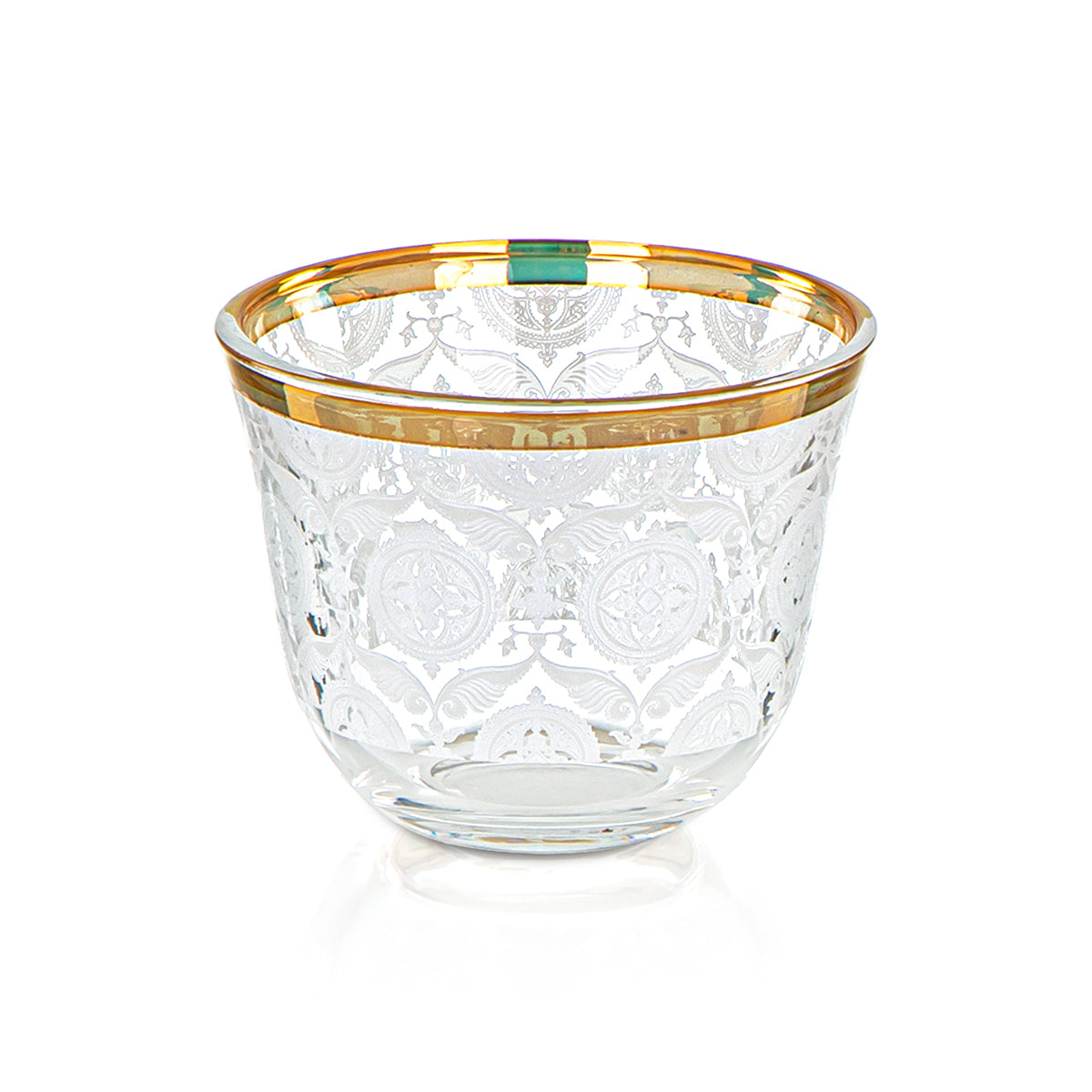 Almarjan 50 ML Glass Cawa Cup - 1013B-AGW