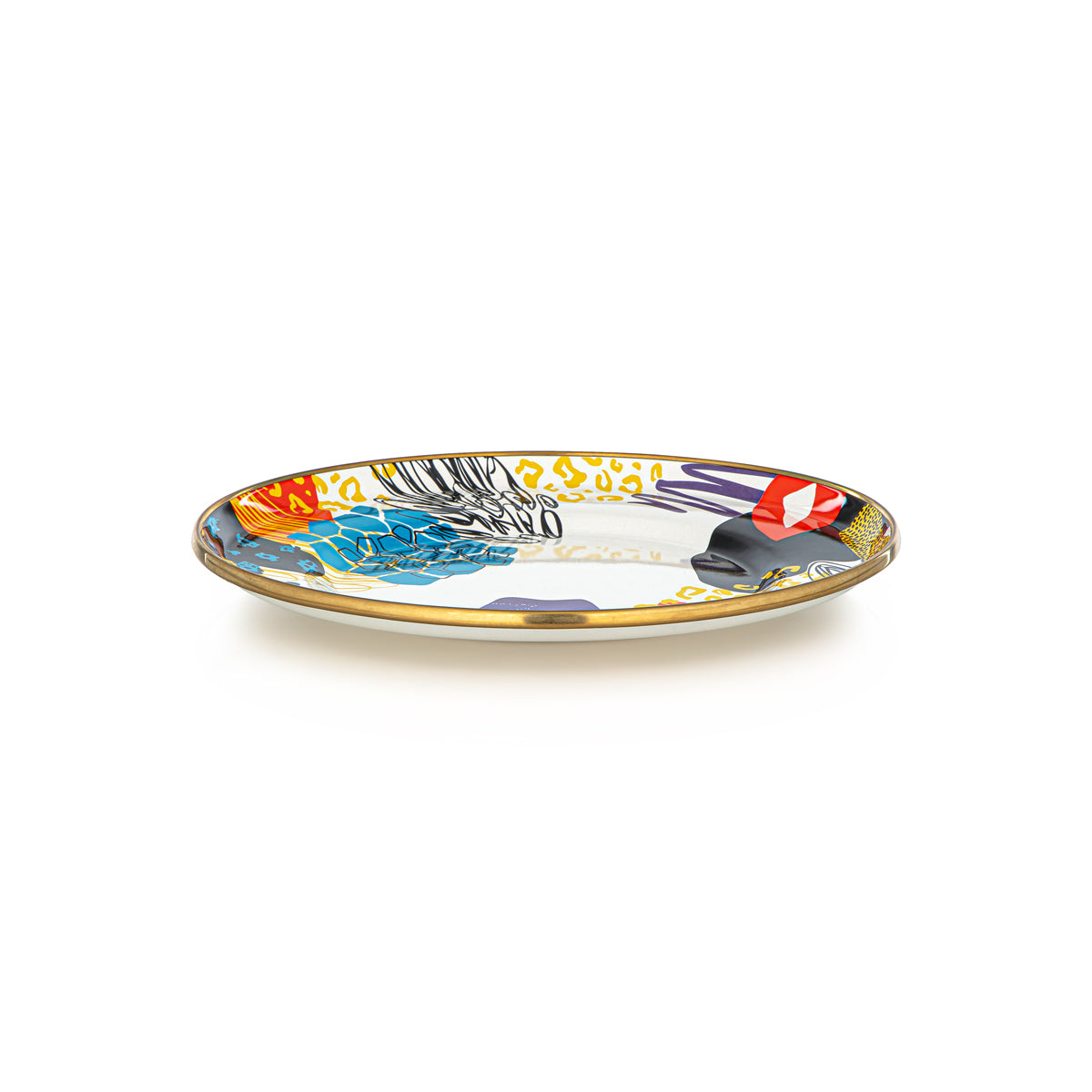 Almarjan 20 CM Tohfa Collection Enamel Plate - 287421118