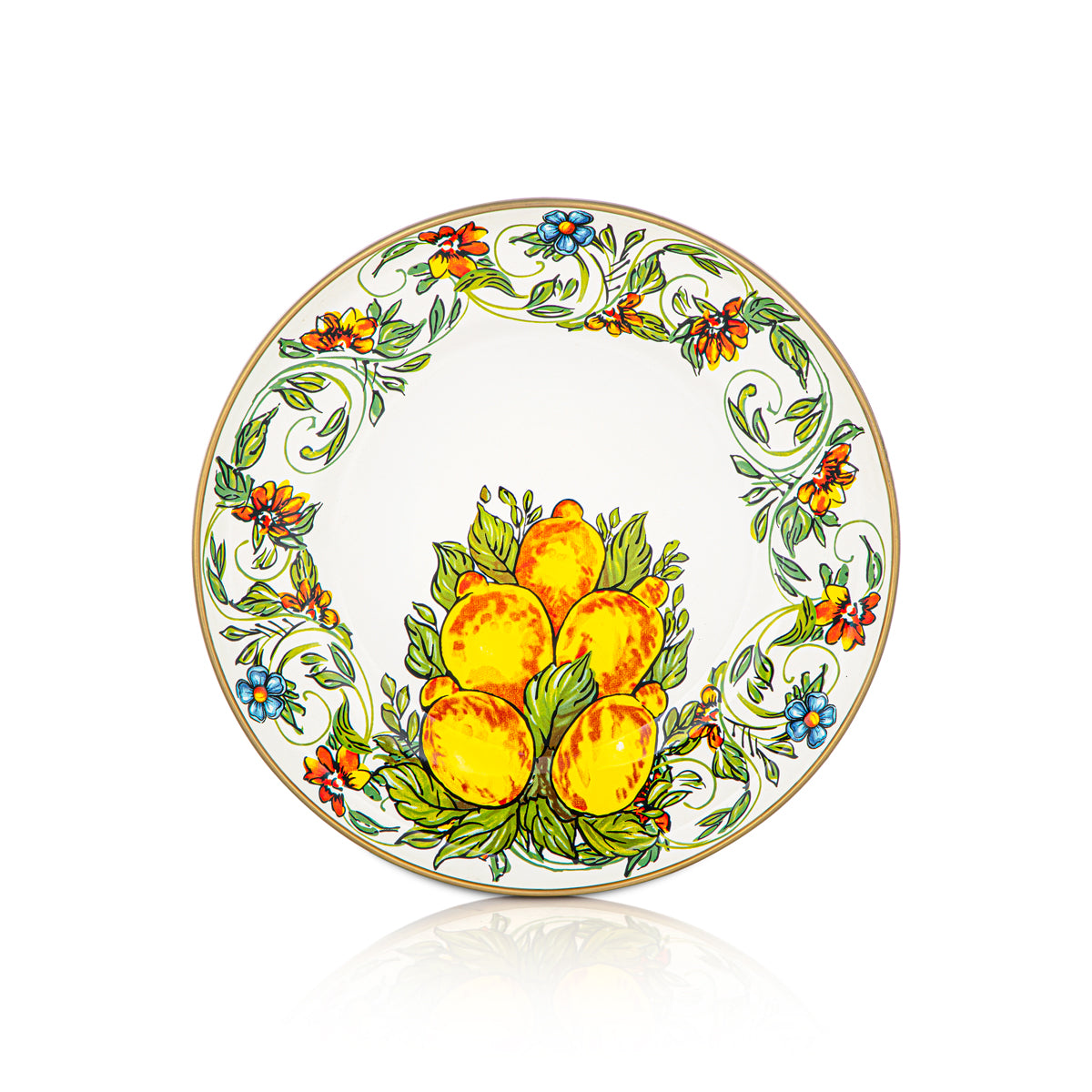 Almarjan 20 CM Tohfa Collection Enamel Plate - 287421134