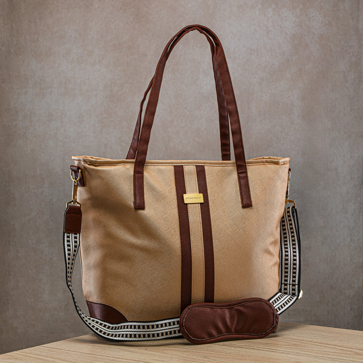 Almarjan Fashion Picnic Bag Gold - BAG2570106