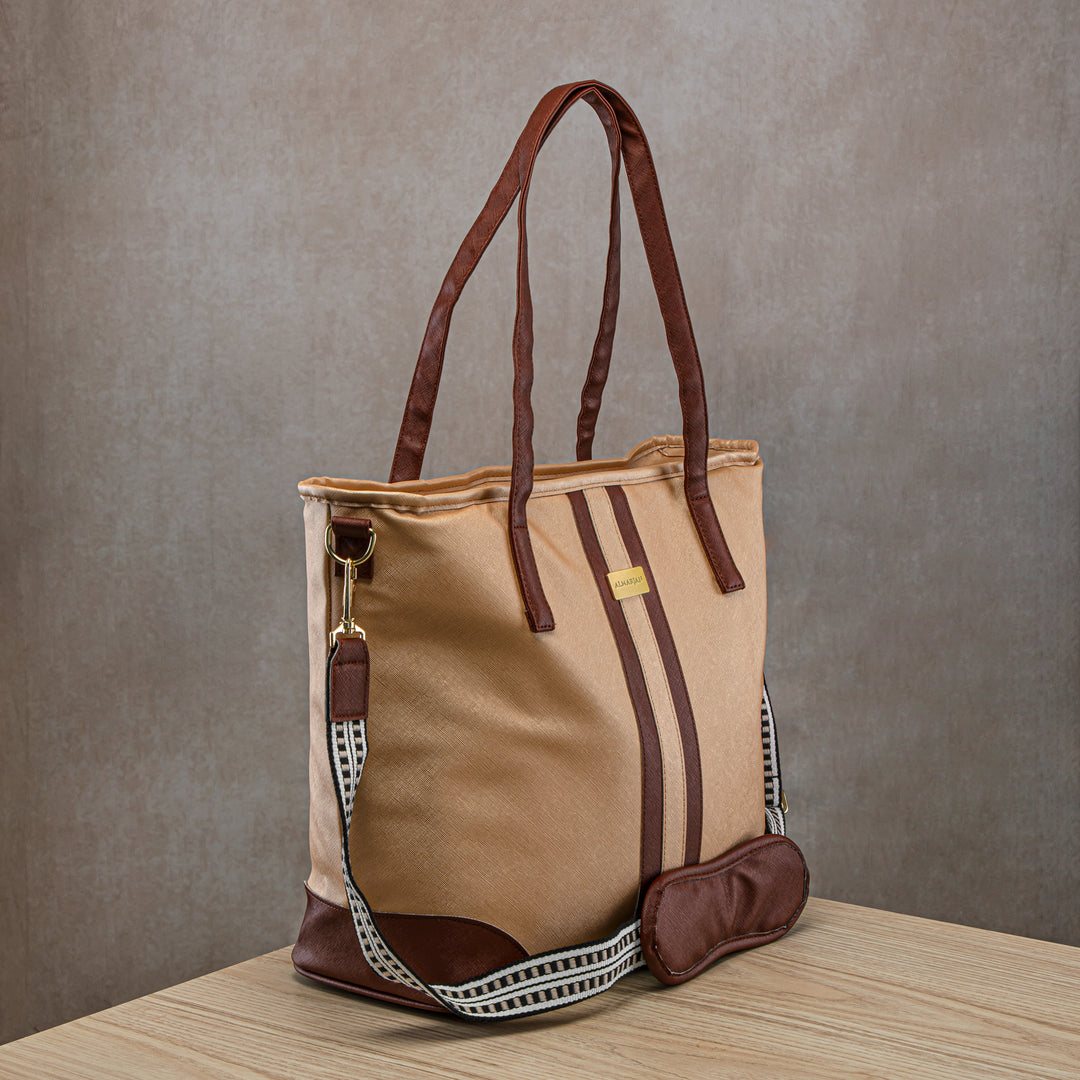 Almarjan Fashion Picnic Bag Gold - BAG2570106