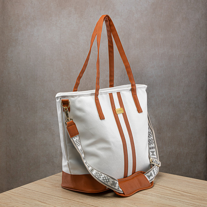 Almarjan Fashion Picnic Bag White - BAG2570107