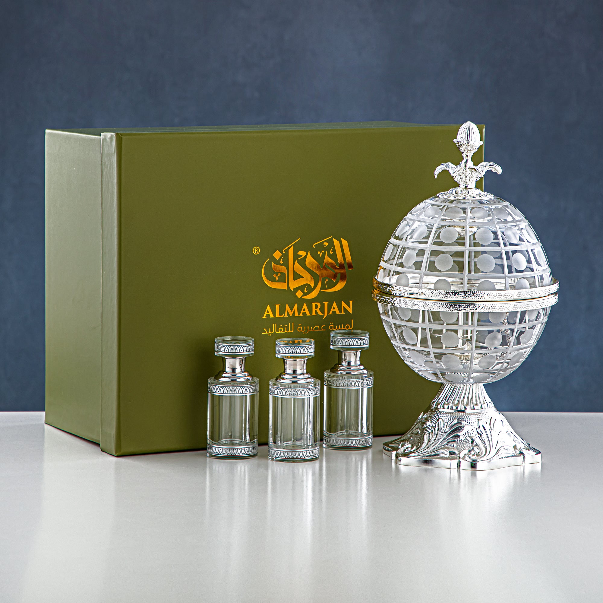 مجموعة عطور المرجان الزجاجية CC20230913