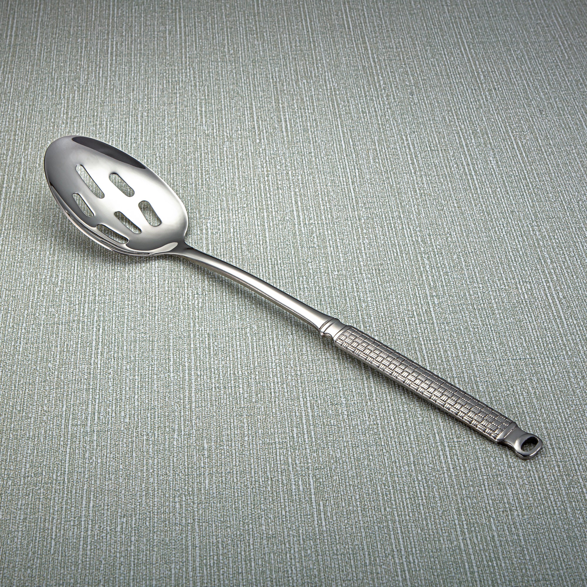 Almarjan Stainless Steel Slotted Spoon Silver - CUT0010334