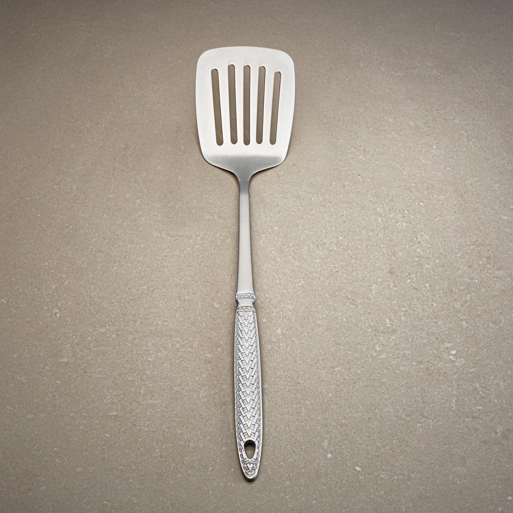Almarjan Slotted Turner, Stainless Steel, Silver (CUT0010500) Elegant Flatware