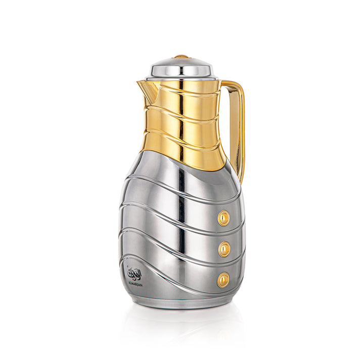 Almarjan 2 Pieces Vacuum Flask Set Soft Silver & Gold - FG203AB-100 C/G