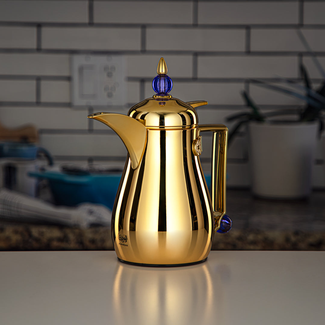 Almarjan 0.35 Liter Vacuum Flask Gold - FG803-035 NV/G