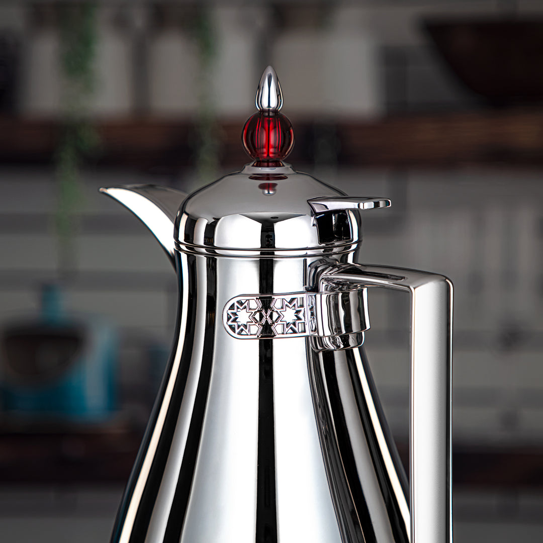 Almarjan 2 Pieces Vacuum Flask Set Silver - FG803-070/100 MAR/C