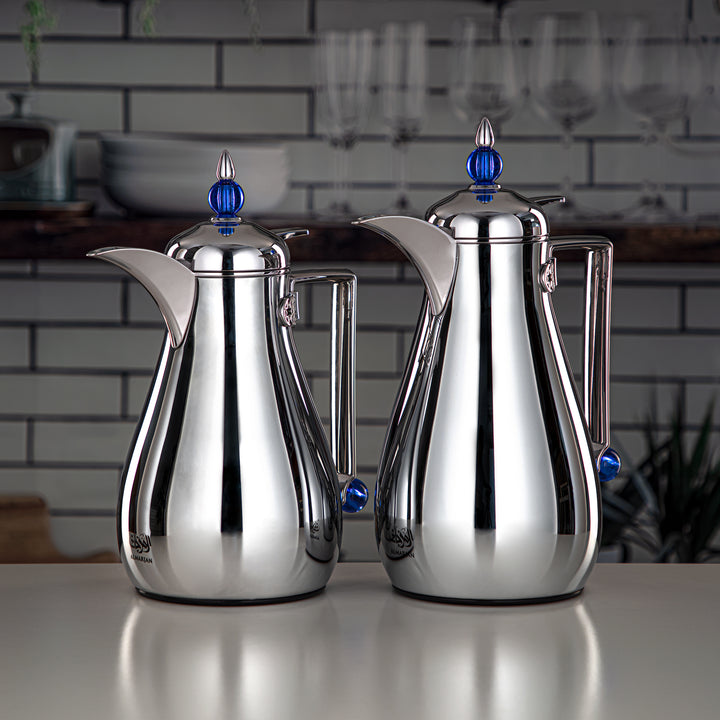 Almarjan 2 Pieces Vacuum Flask Set Silver - FG803-070/100 NV/C