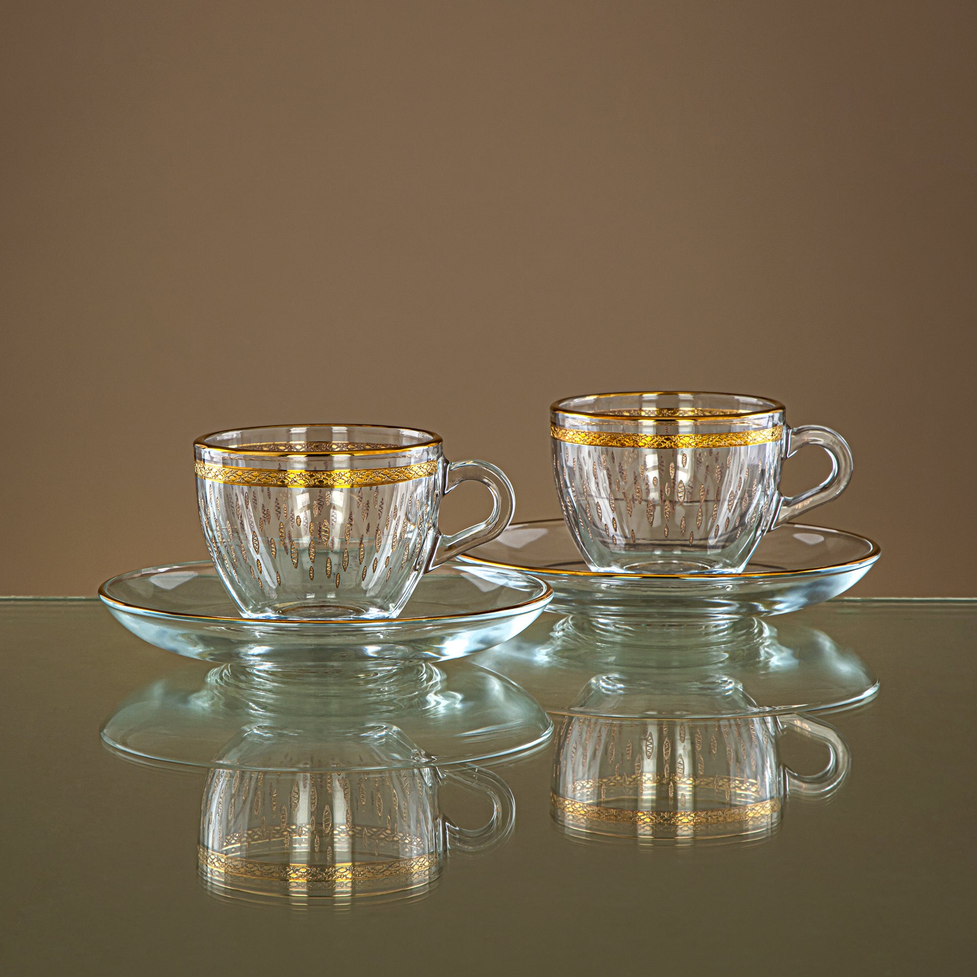 Combi 6 Pieces Glass Espresso Cup Set - G1013/1Z-35/ED