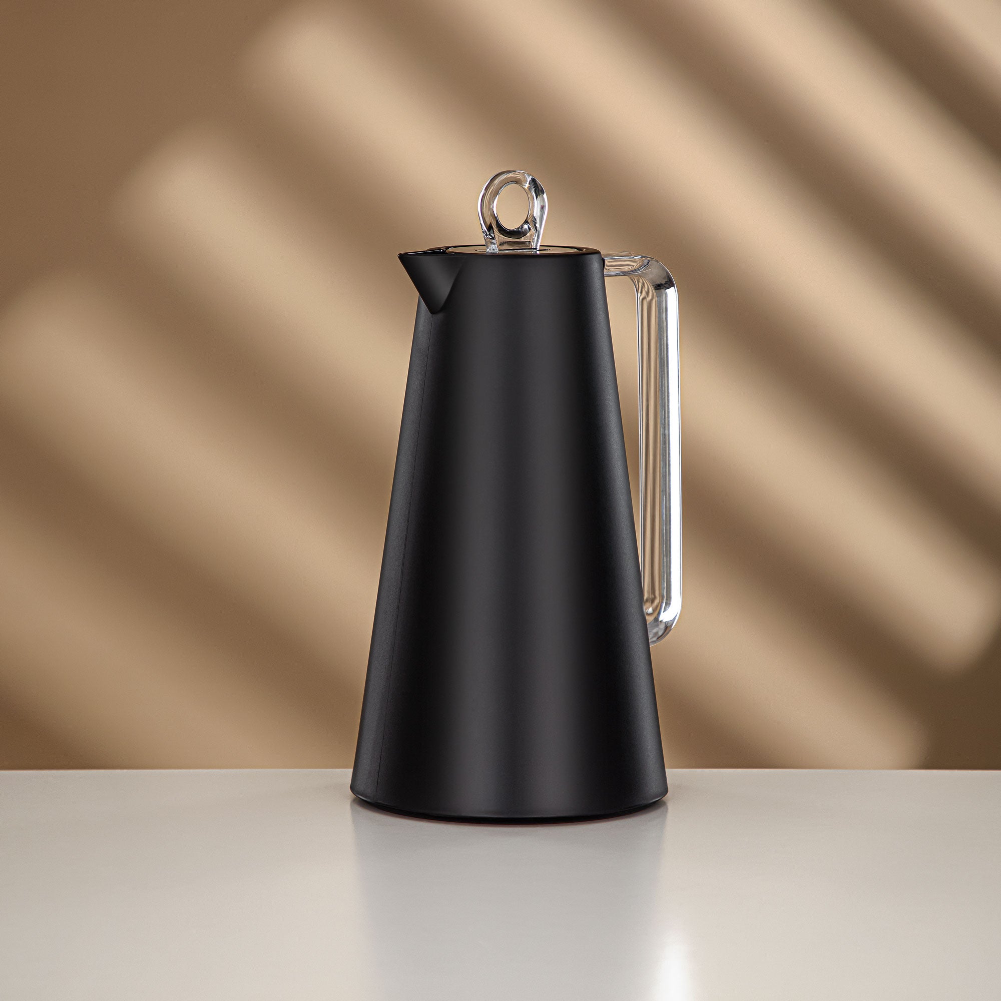 طقم ترامس المرجان أسود وشفاف