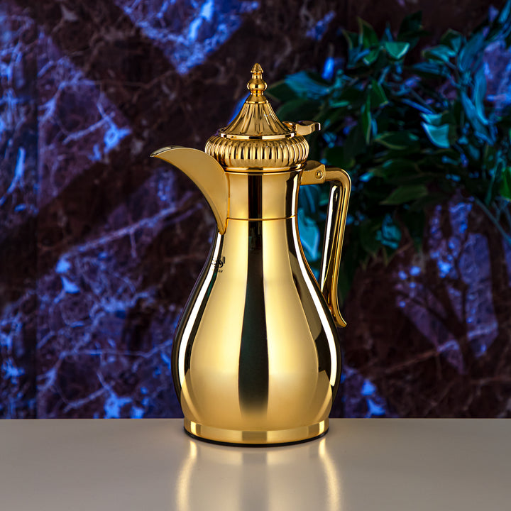 Almarjan 0.6 Liter Vacuum Flask Gold - GWD-060-G