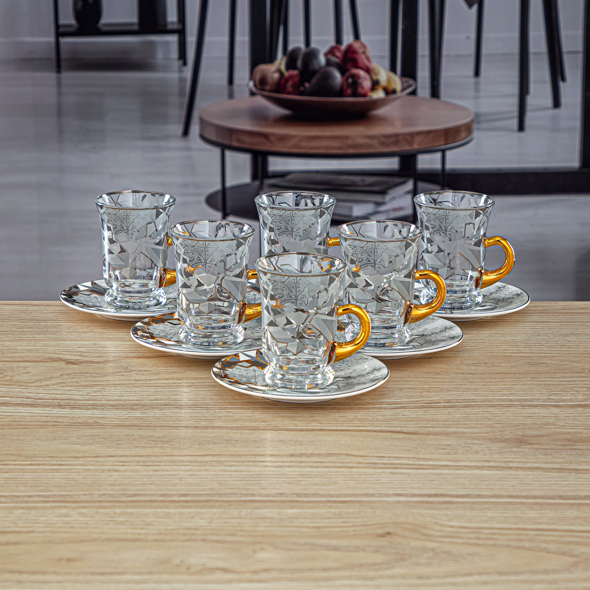 Almarjan 23 Pieces Fonon Collection Tea & Coffee Set - 1235