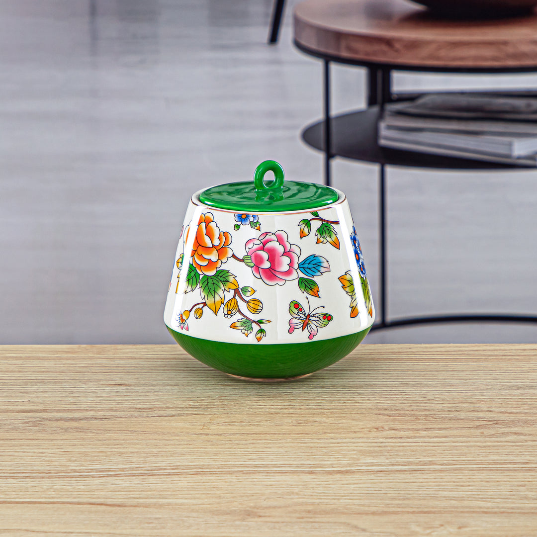 Almarjan 700 ML Fonon Collection Porcelain Cookie Jar - 2070