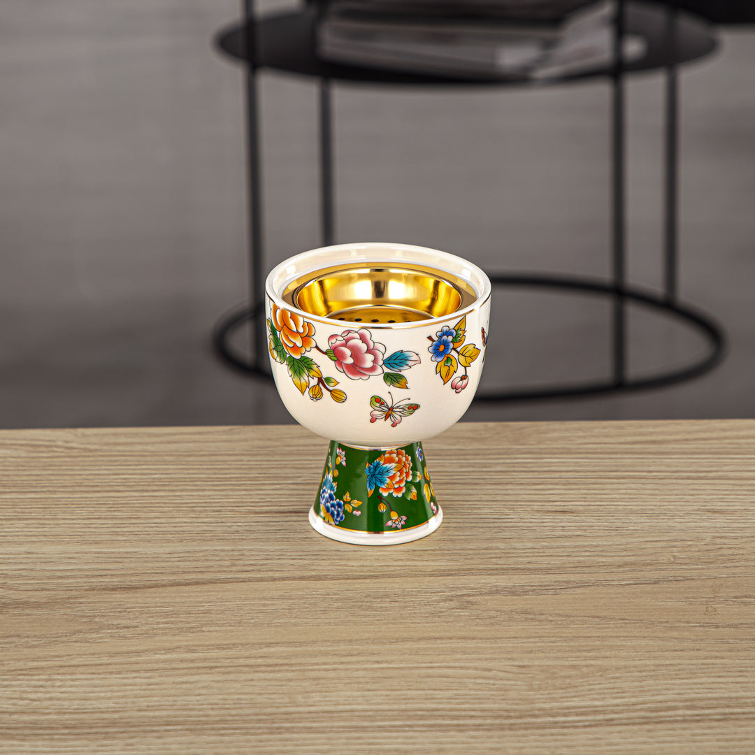 Almarjan 11 CM Fonon Collection Porcelain Incense Burner - 2070