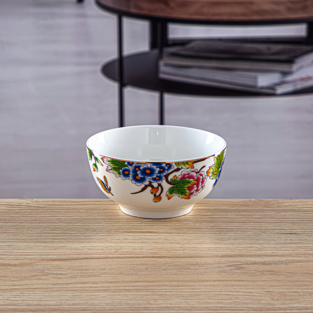 Almarjan 6 Pieces Fonon Collection Porcelain Bowl Set - 2070
