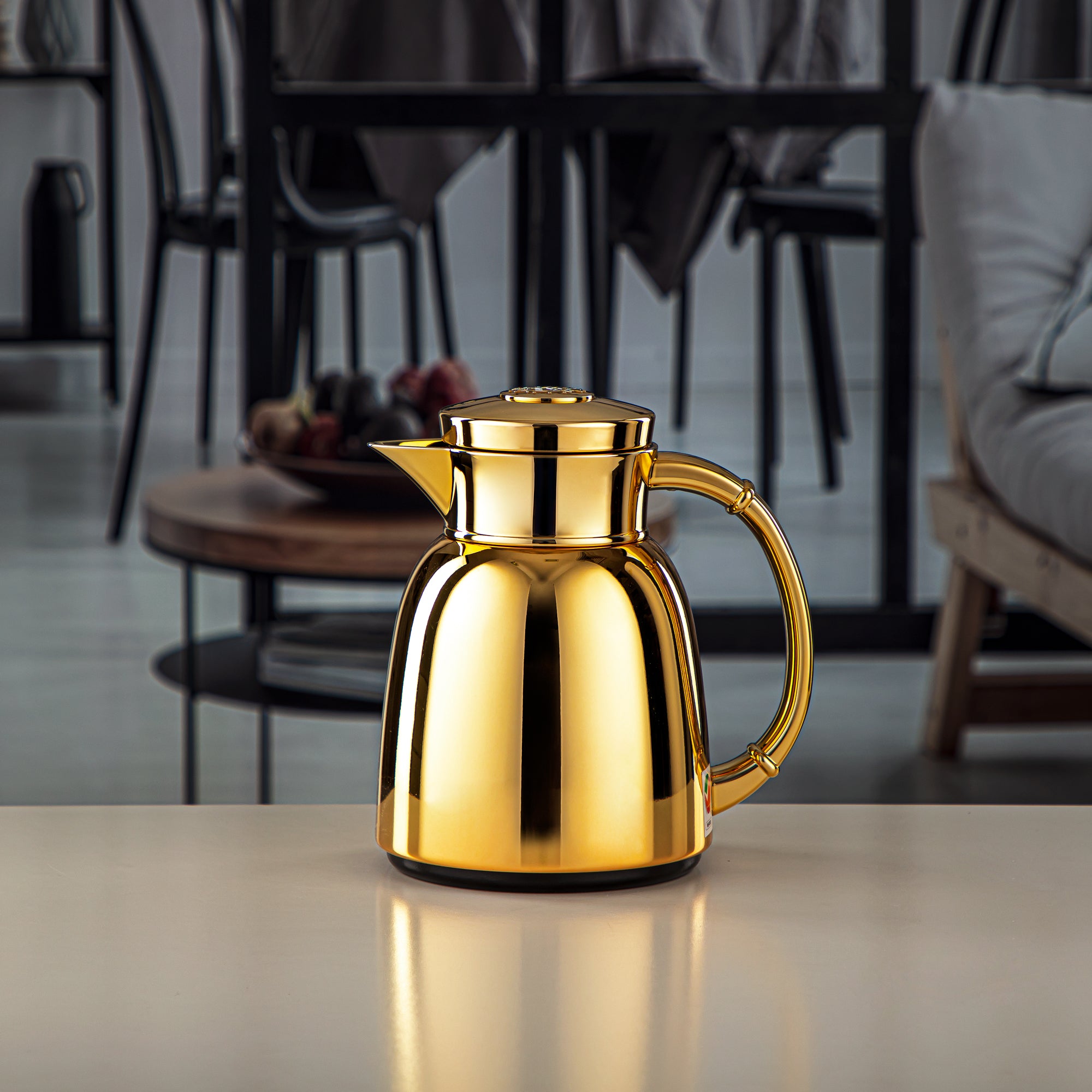 Almarjan 0.35 Liter Vacuum Flask Gold - QVC-0350C95