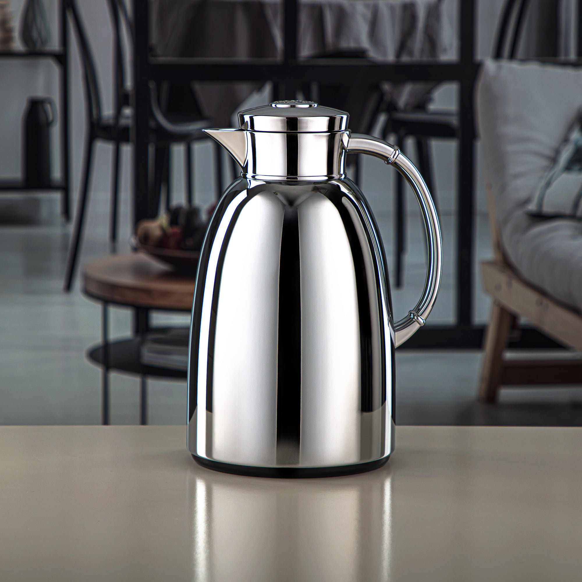 Almarjan 1.6 Liter Vacuum Flask Silver - QVC-1600C