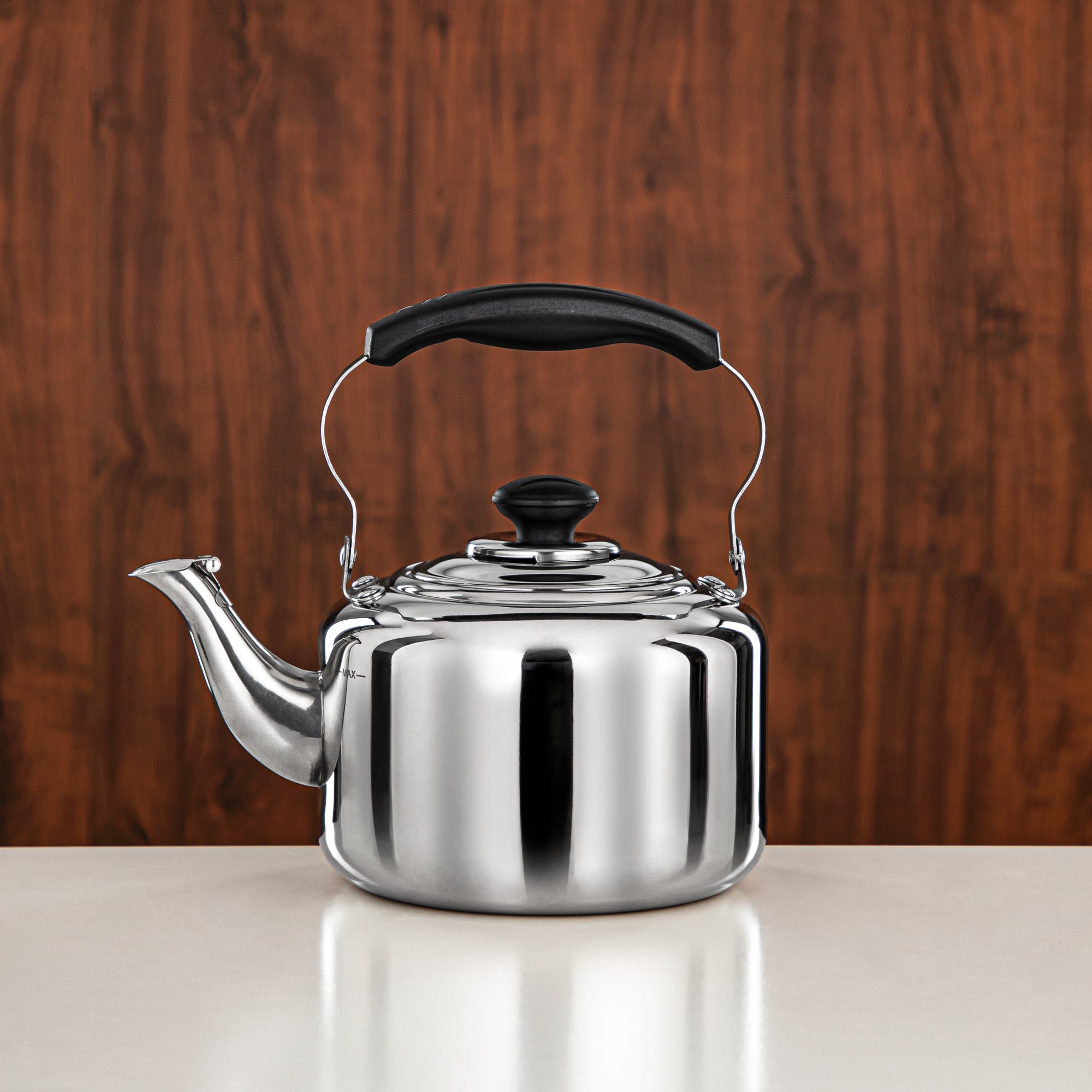 Almarjan 2 Liter Stainless Steel Whistling Kettle Silver SB980120