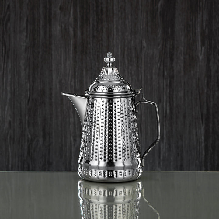 Almarjan 1 Liter Barari Collection Stainless Steel Milk Jug Silver - STS0013068