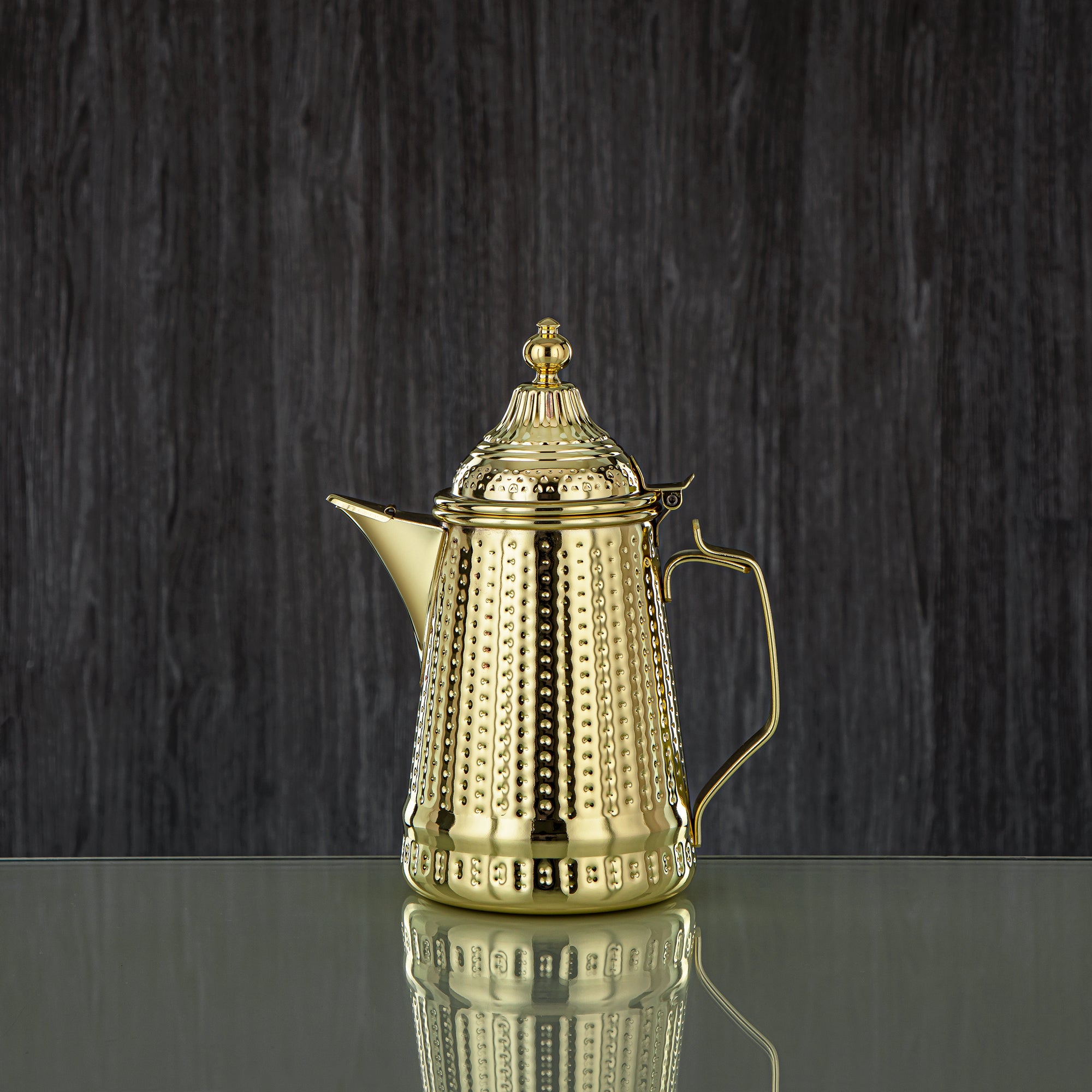 Almarjan 1 Liter Barari Collection Stainless Steel Milk Jug Gold - STS0013071