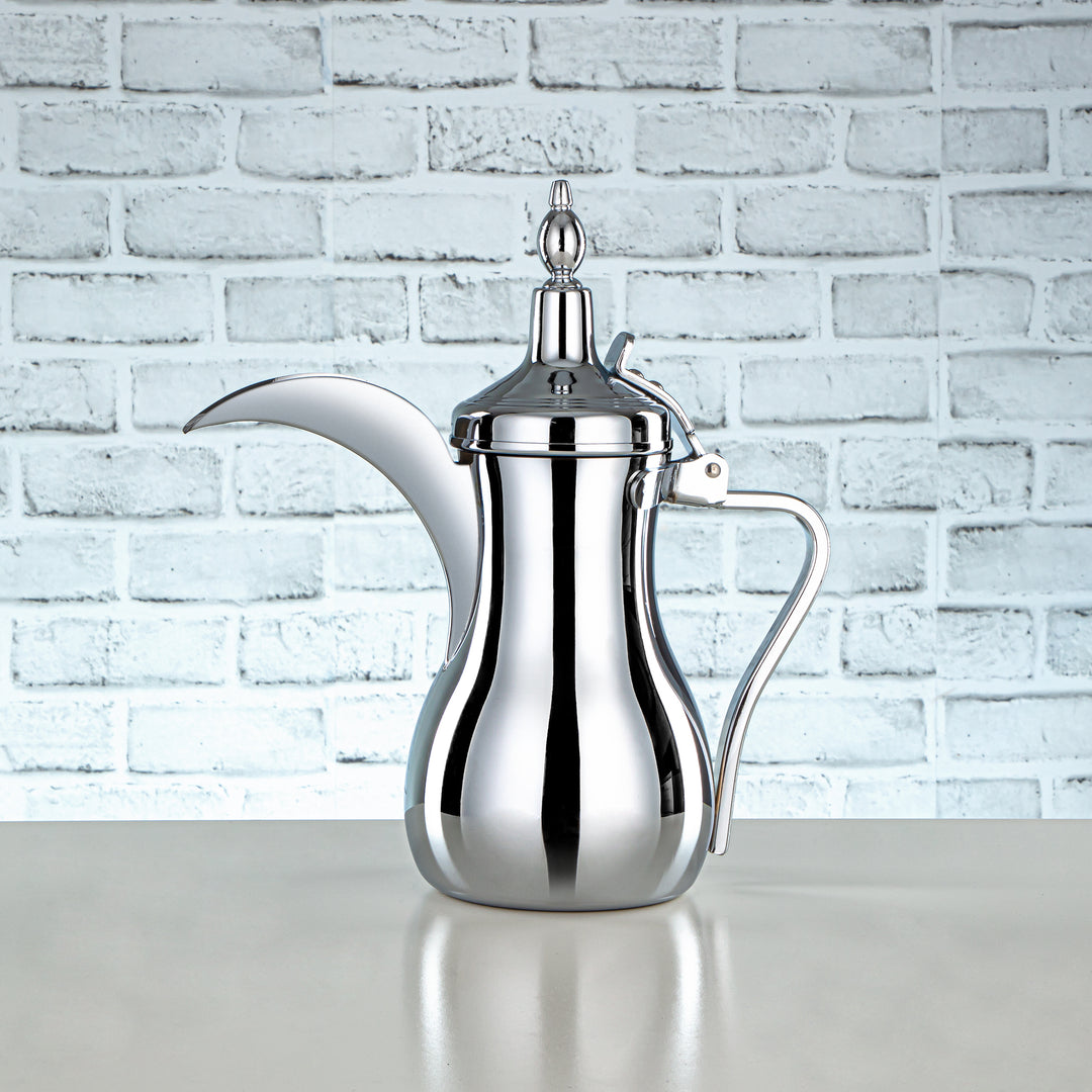 Almarjan 2 Pieces Albawadi Collection Stainless Steel Tea & Coffee Set - STS0013125