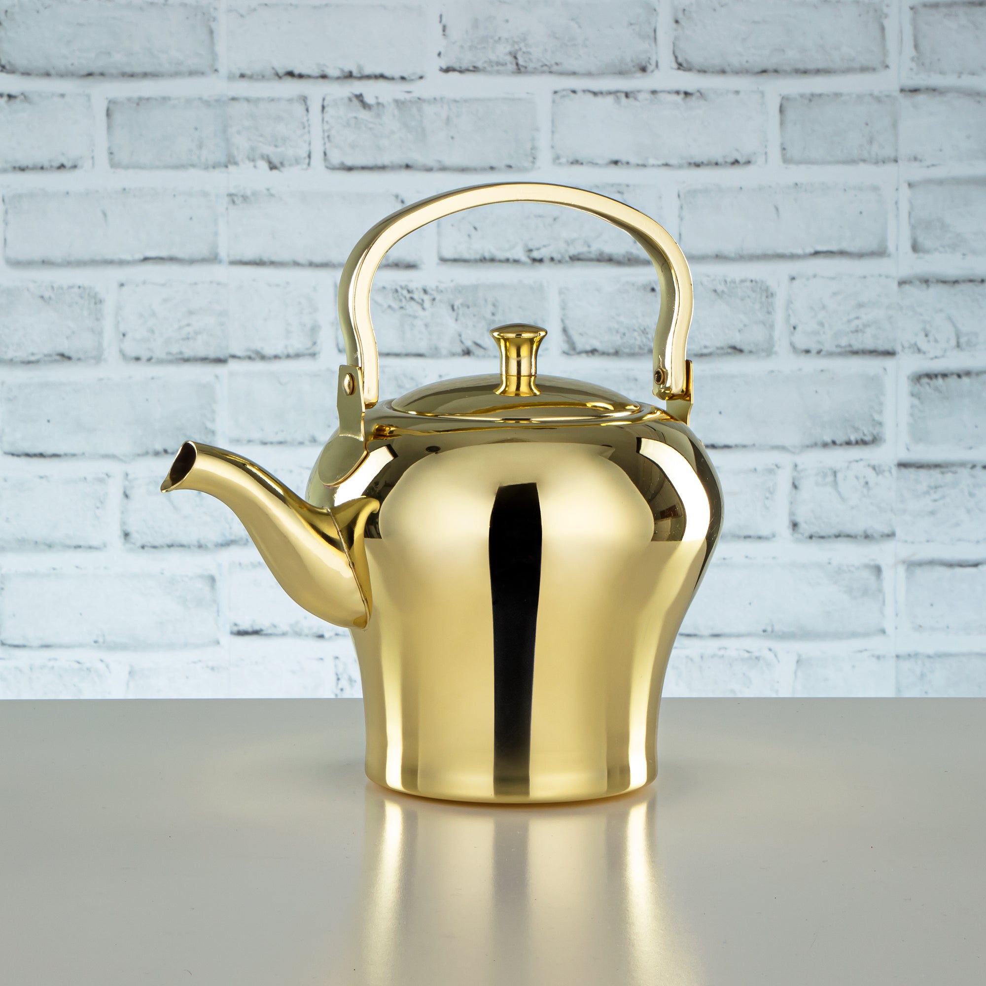 Almarjan 2.5 Liter Albawadi Collection Stainless Steel Kettle Gold - STS0013131