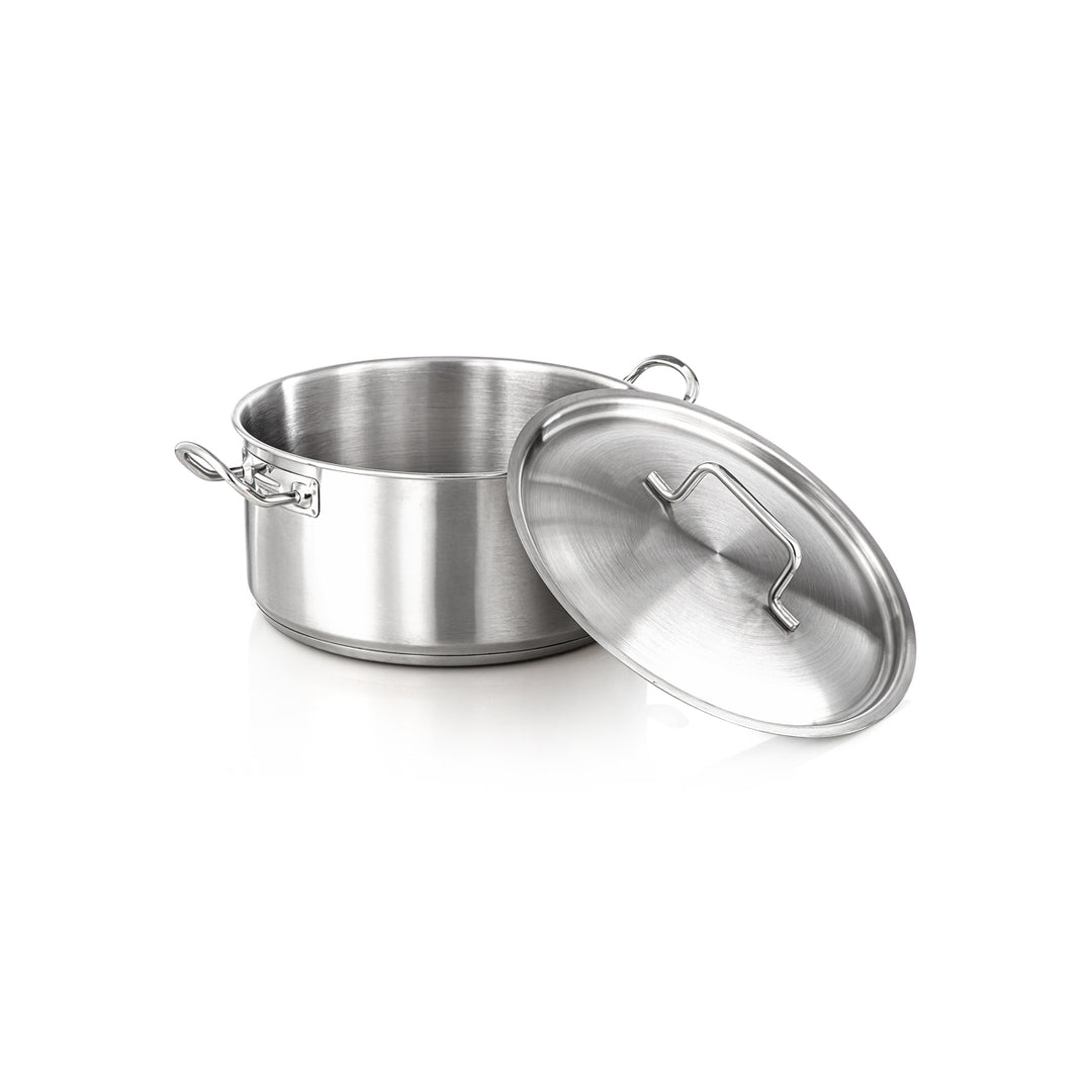 Almarjan 28 CM Professional Collection Stainless Steel Cooking Pot - STS0299005