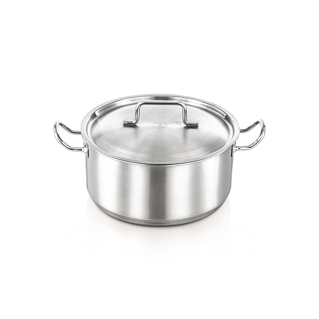 Almarjan 28 CM Professional Collection Stainless Steel Cooking Pot - STS0299005
