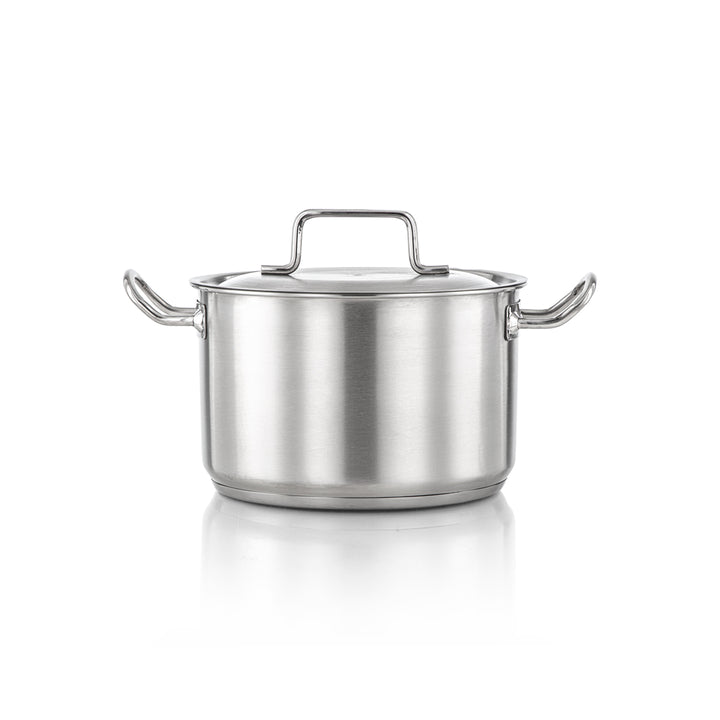 Almarjan 24 CM Professional Collection Stainless Steel High Cooking Pot - STS0299010