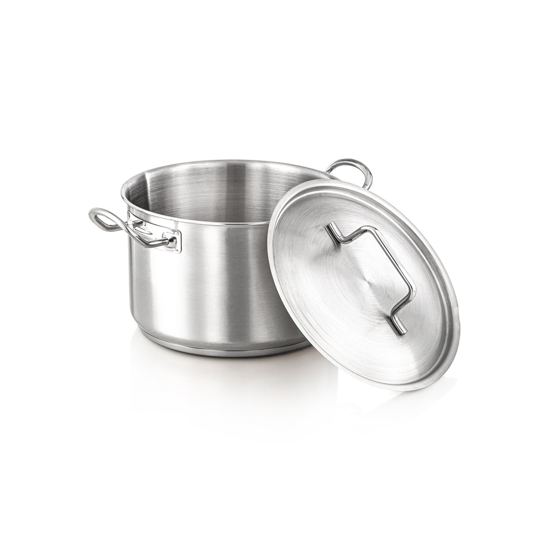 Almarjan 24 CM Professional Collection Stainless Steel High Cooking Pot - STS0299010