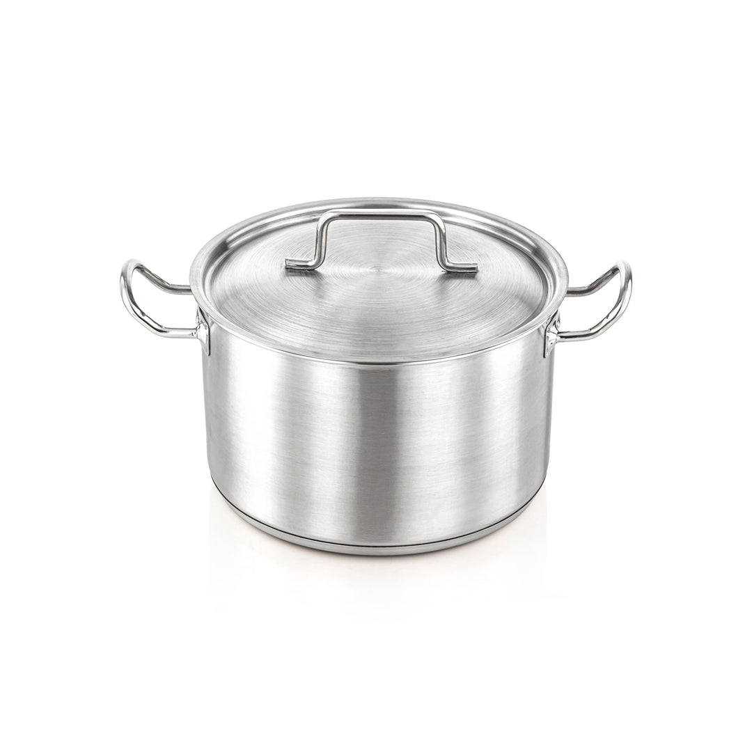 Almarjan 26 CM Professional Collection Stainless Steel High Cooking Pot - STS0299011