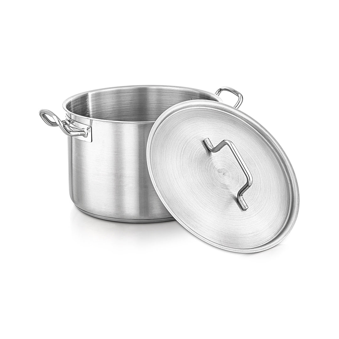 Almarjan 30 CM Professional Collection Stainless Steel High Cooking Pot - STS0299013