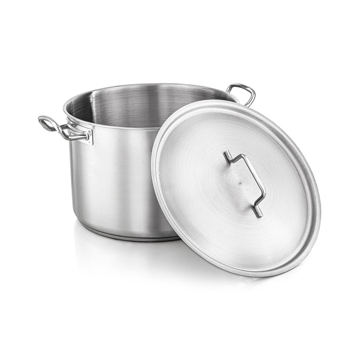 Almarjan 32 CM Professional Collection Stainless Steel High Cooking Pot - STS0299014