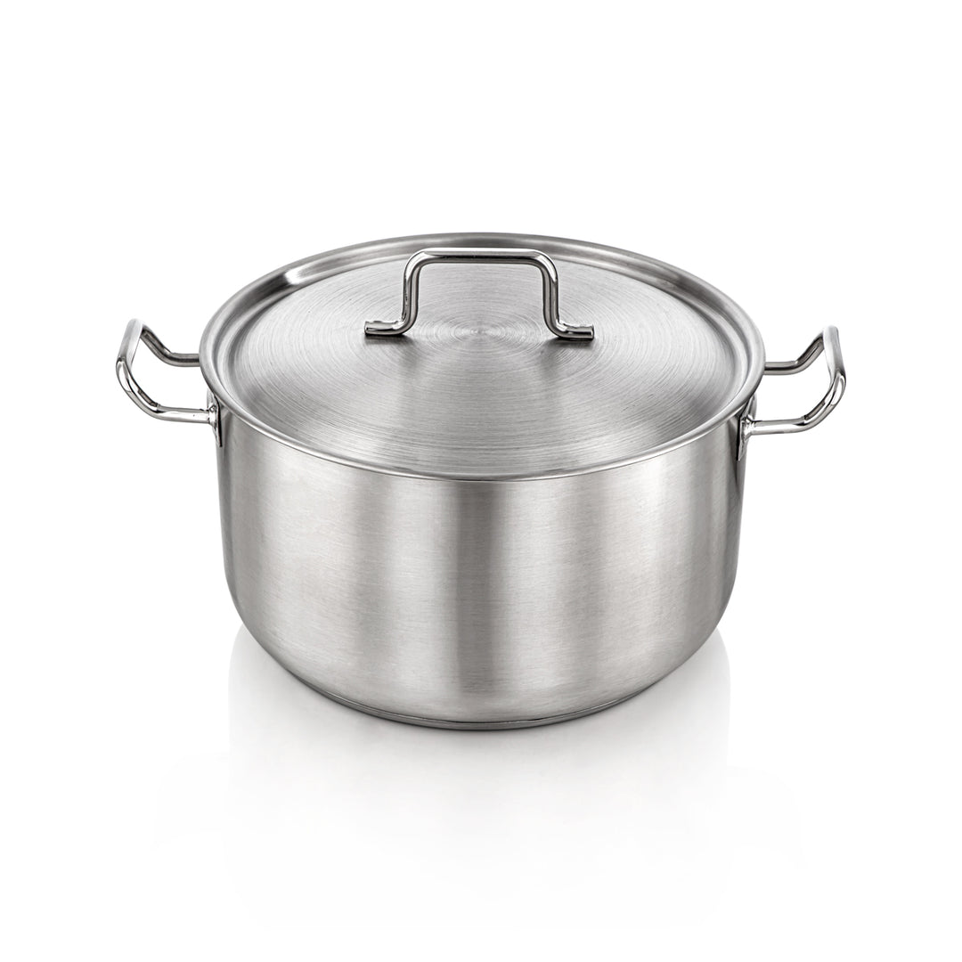 Almarjan 36 CM Professional Collection Stainless Steel Stock Cooking Pot - STS0299015