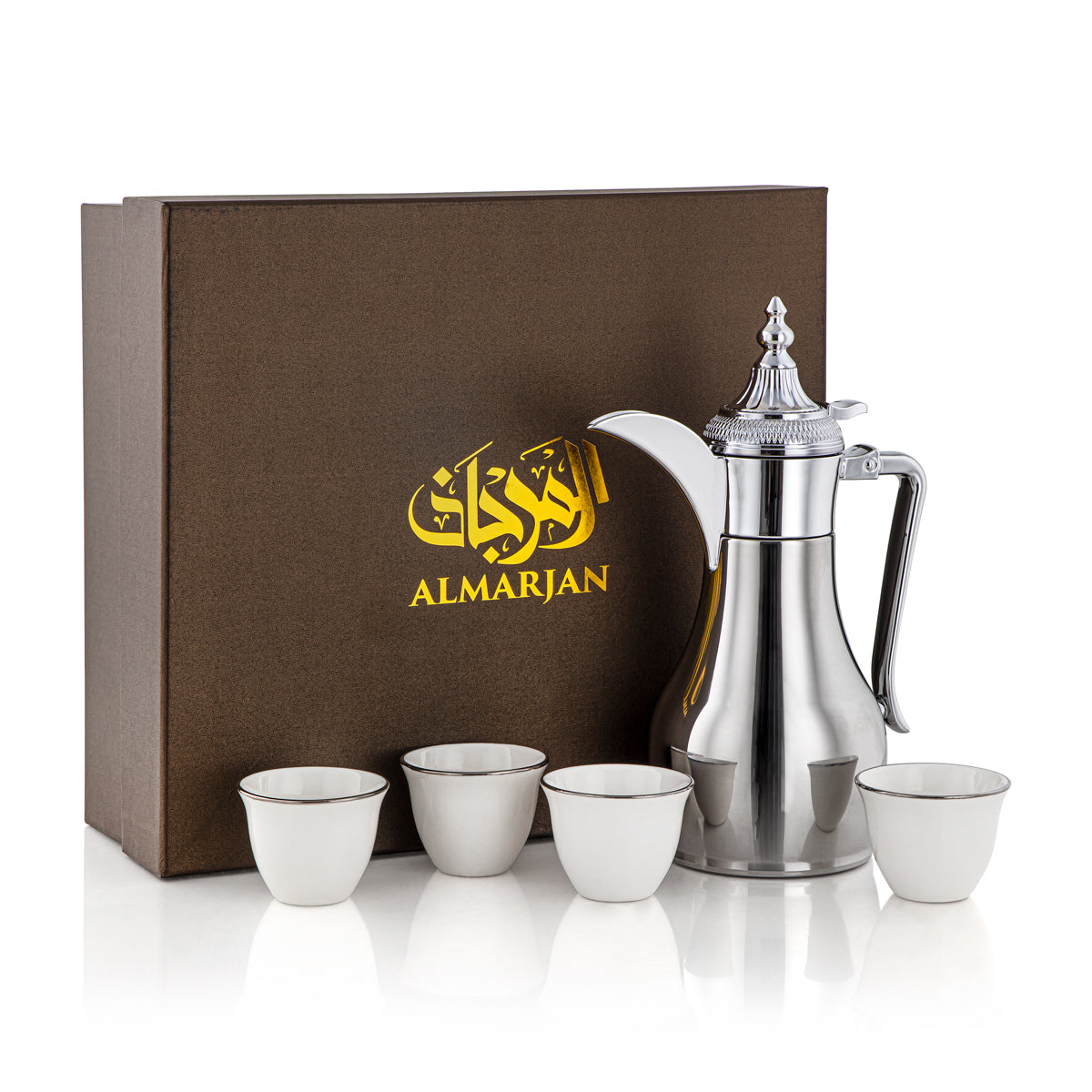 Almarjan 5 Pieces Coffee Set - SUD-060-CR5