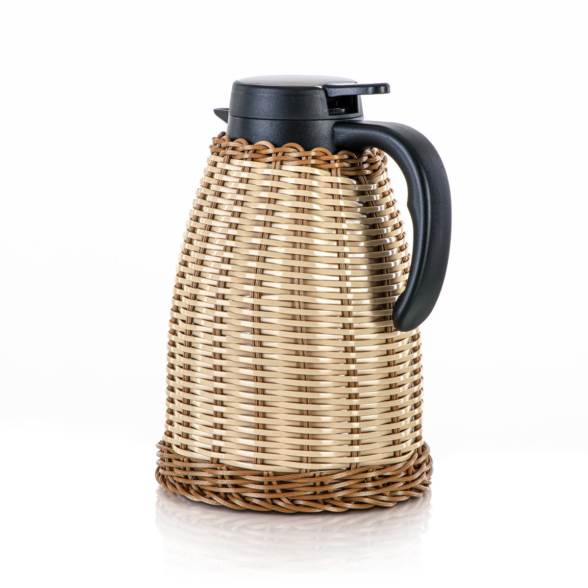 Almarjan 1.5 Liter Rattan Collection Vacuum Flask - VAF0010323