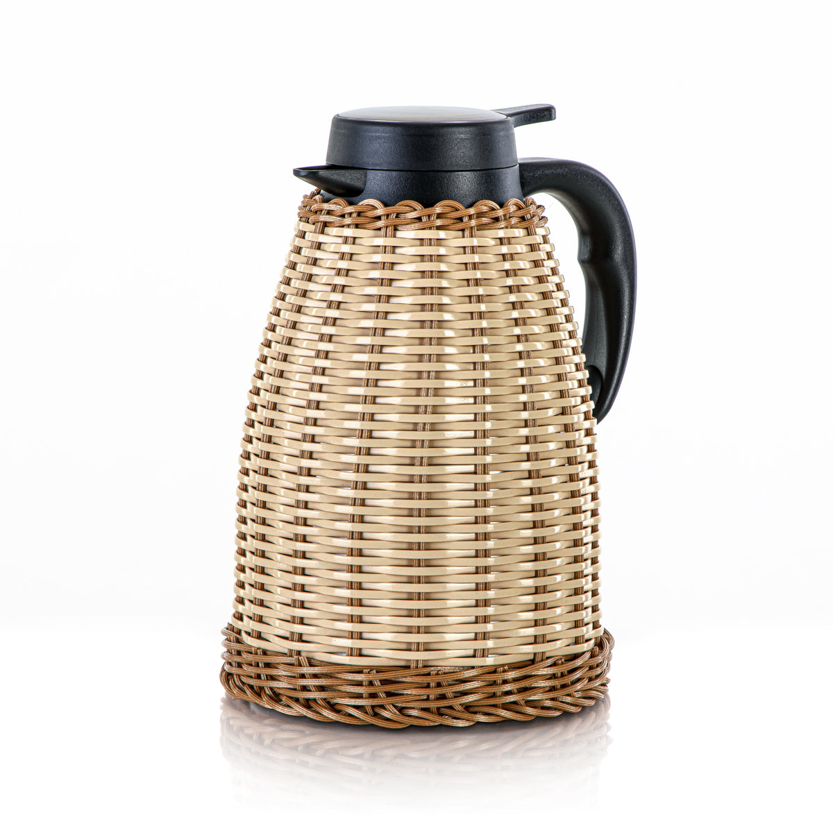 Almarjan 1.5 Liter Rattan Collection Vacuum Flask - VAF0010323